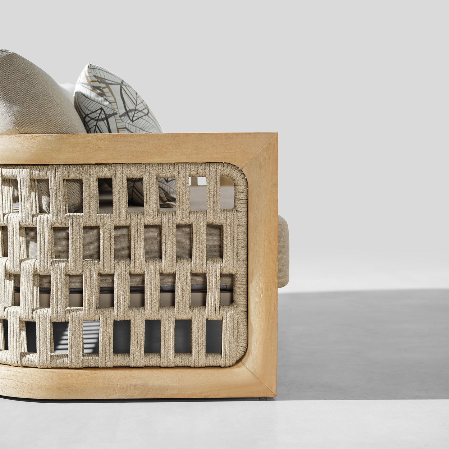 Juego de comedor exterior RIVA (6 personas, teca maciza, cojines incluidos) Home & Garden - Furniture - Outdoor Furniture - Garden Sets | Zulter VIP .