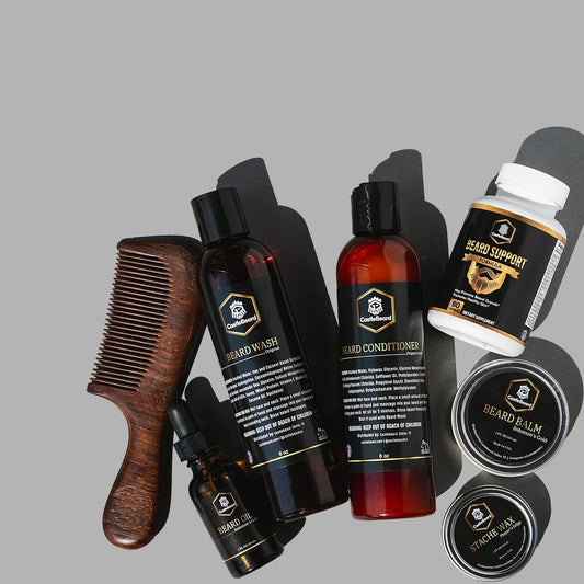 Kit Premium de Cuidado de Barba 7 en 1 – Hidratación, Estilo y Fuerza Beauty & Health - Men's Grooming - Men's Hair Care | Zulter VIP