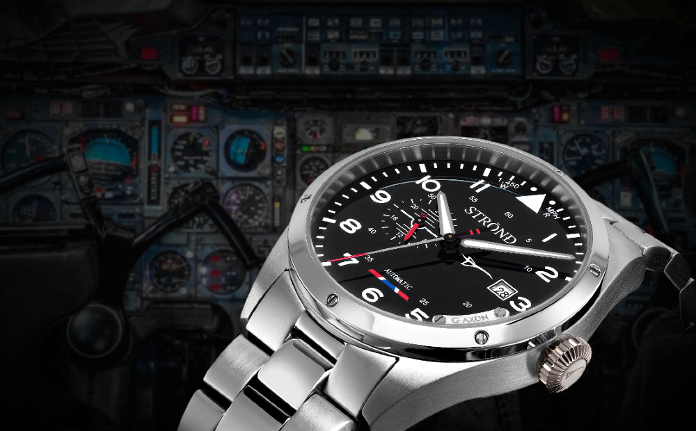 "The guardian of time - STROND Concorde 24h. Black, Limited Edition"