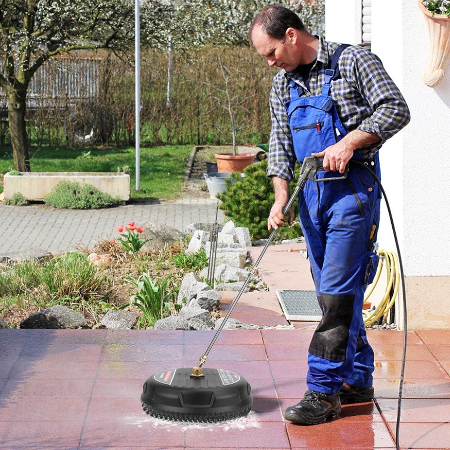 Limpiador de superficies planas a presión 15" | 4000 PSI con boquillas giratorias Home & Garden - Household Cleaning - Household Cleaning Tools | Zulter VIP