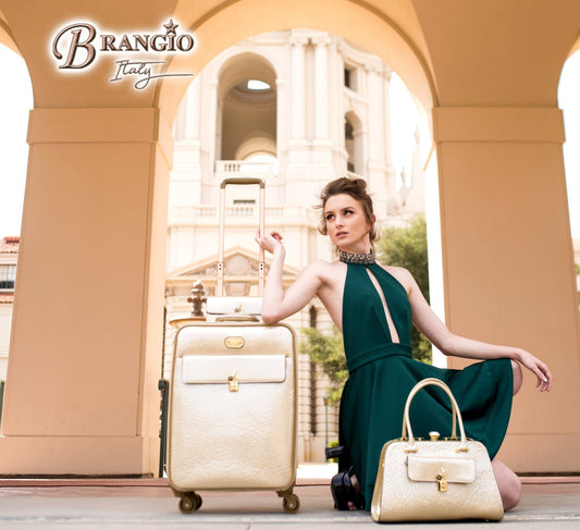 Maleta de 3 piezas en piel vegana con bolso y cartera a juego Bags & Luggage - Women's Bags - Backpacks | Zulter VIP .
