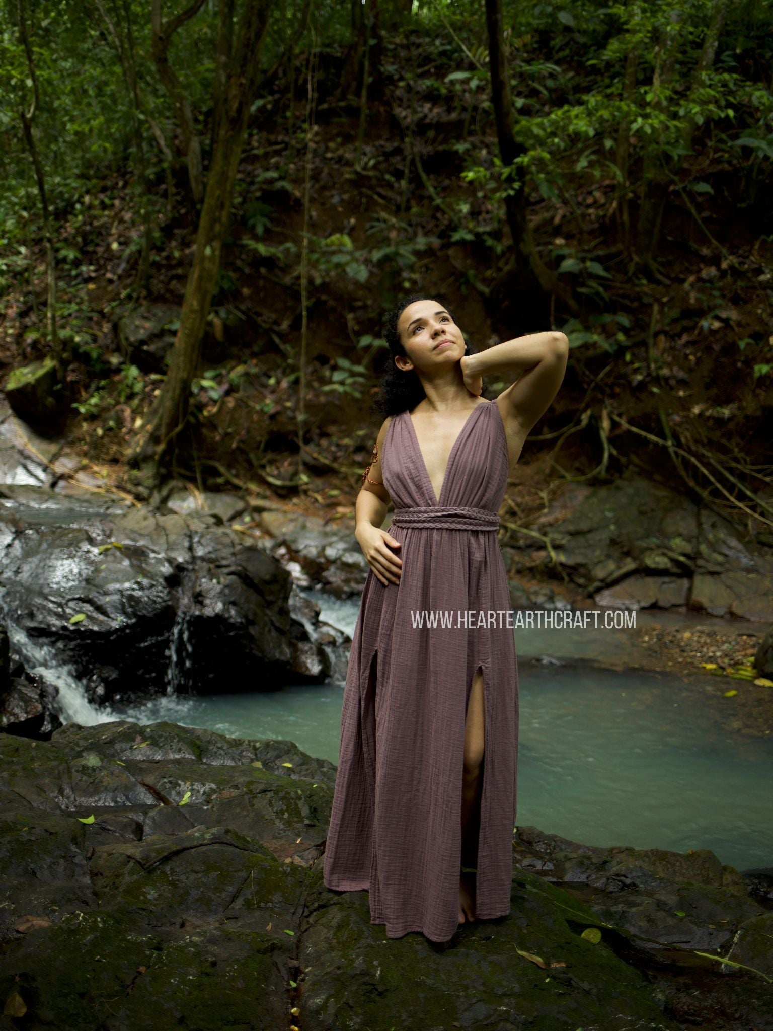 Marea Lunar – Vestido Largo Bohemio de Algodón Orgánico y Estilo Atemporal Women's Fashion - Weddings & Events - Evening Dresses | Zulter VIP