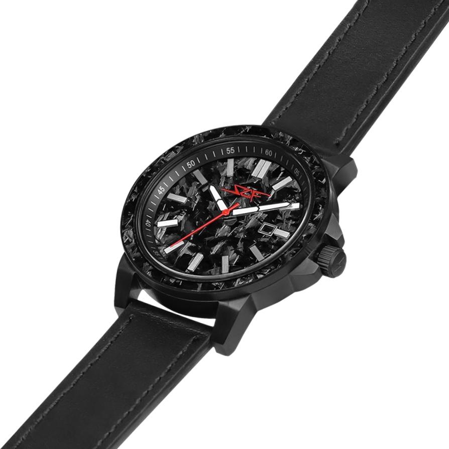 MONZA Apollo - Montre en fibre de carbone forgée | Puissance, luxe et extrême précision