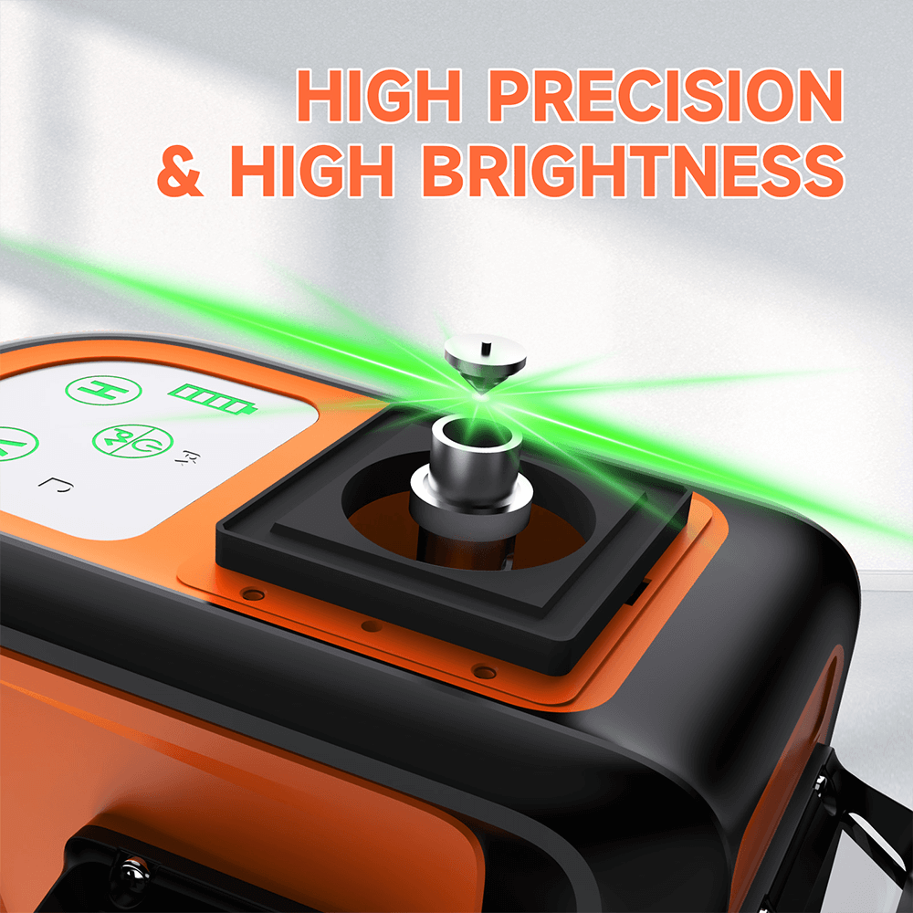 Nivel láser profesional 360° de 16 líneas DOVOH P4 - 360G – verde Tools - Measurement & Analysis Instruments - Level Measuring Instruments | Zulter VIP