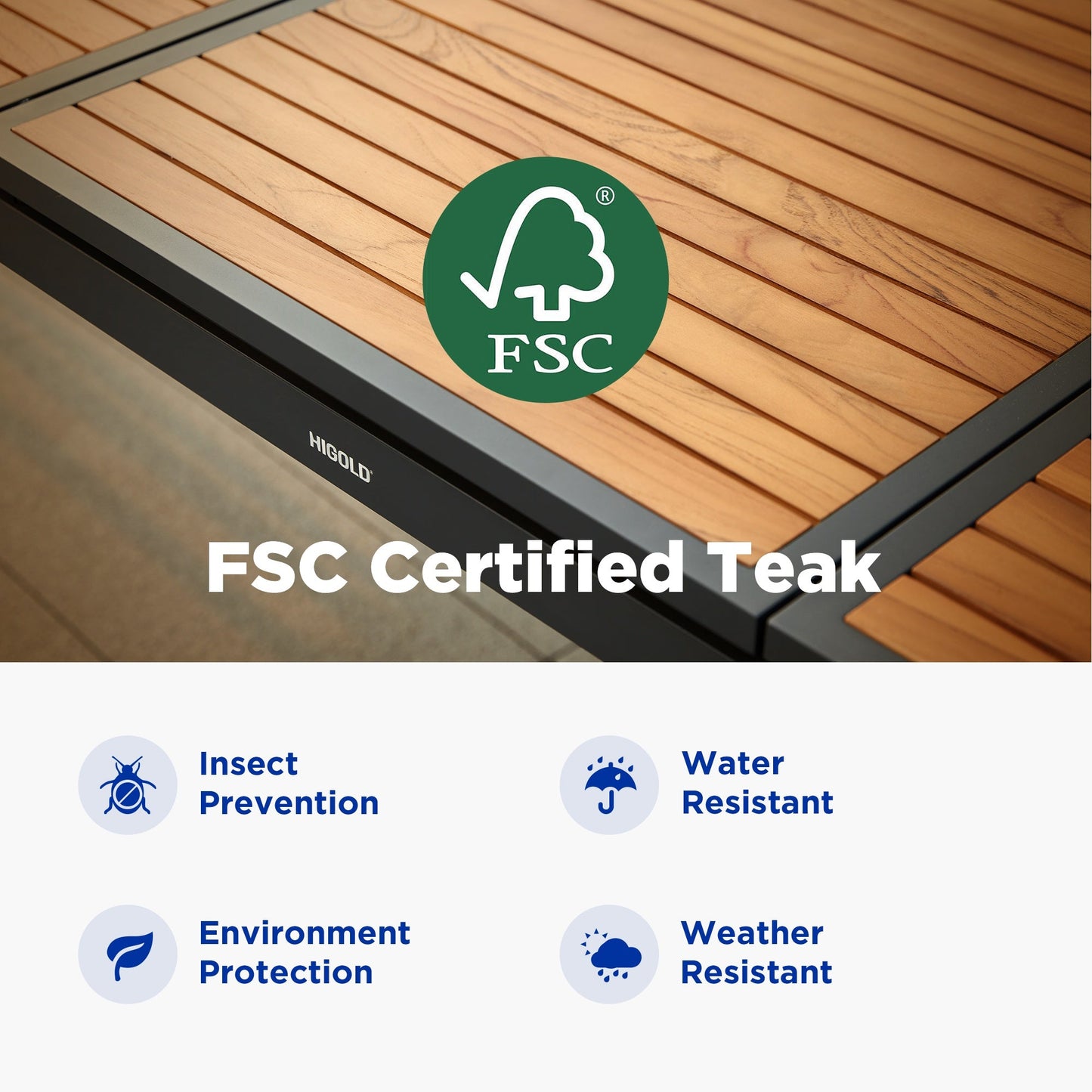 onjunto exterior Heck de teca para 12 personas con mesa extensible y cojines premium Home & Garden - Furniture - Outdoor Furniture - Garden Sets | Zulter VIP .