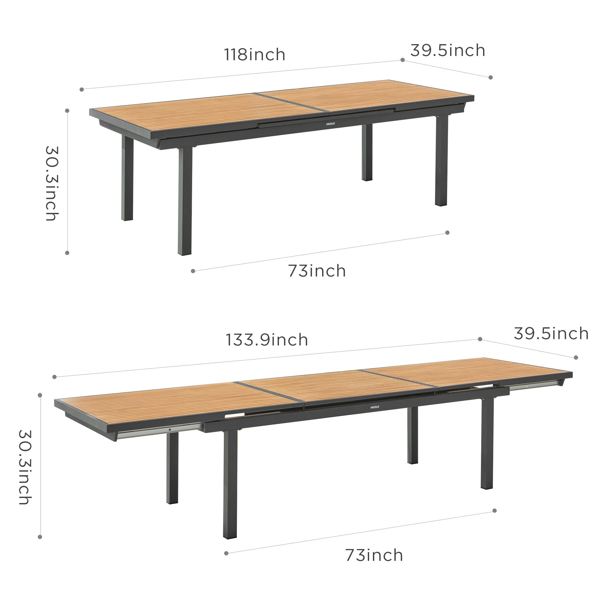 onjunto exterior Heck de teca para 12 personas con mesa extensible y cojines premium Home & Garden - Furniture - Outdoor Furniture - Garden Sets | Zulter VIP .