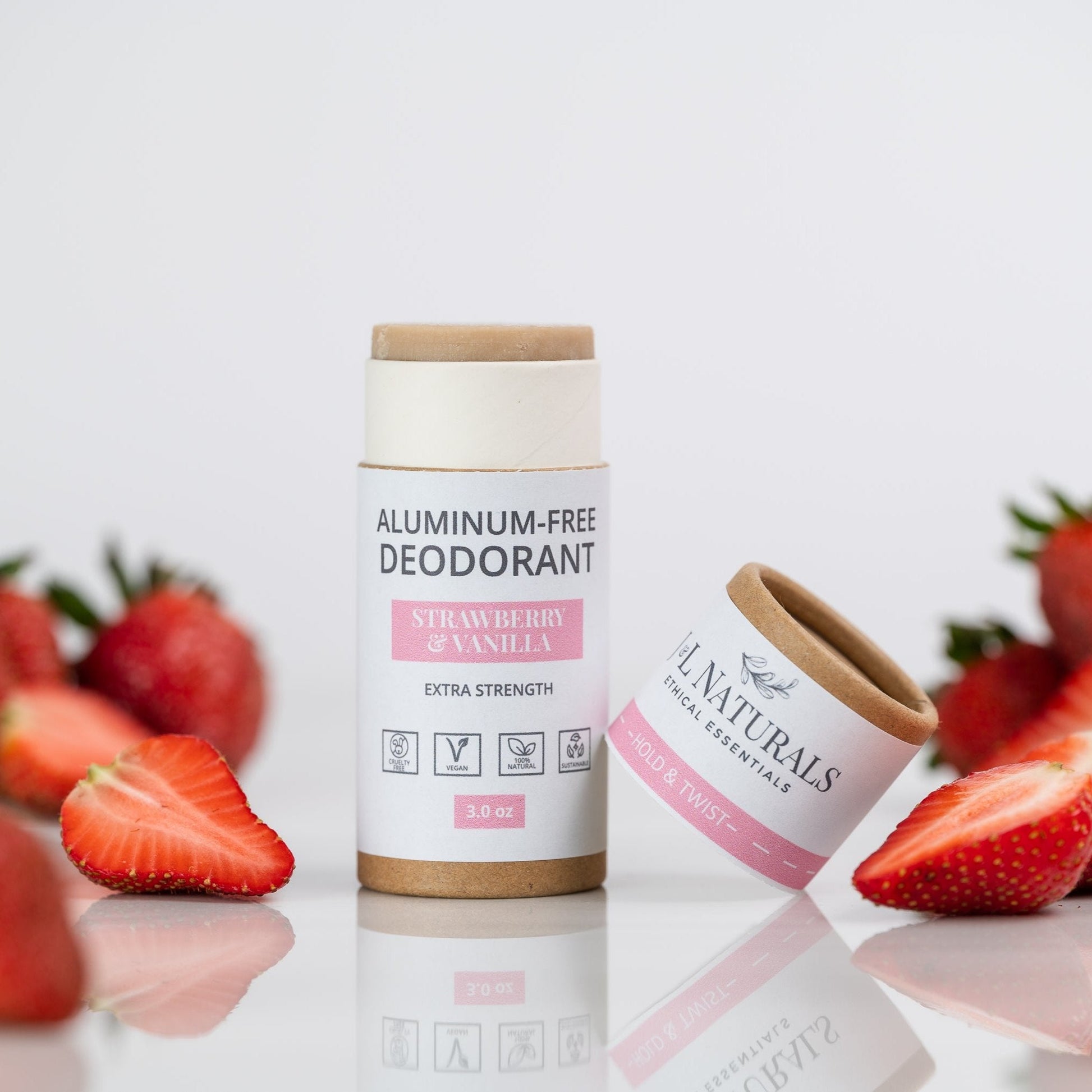 Pack de 4 desodorantes naturales extra fuertes sin aluminio Beauty & Health - Deodorants - Deodorants & Antiperspirants | Zulter VIP