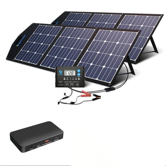 Panel solar plegable 240W con controlador ProteusX de 20A Consumer Electronics - Power Source - Solar | Zulter VIP .