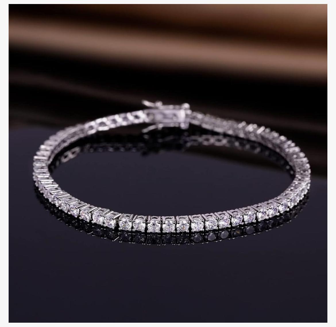 Pulsera de tenis con 6 quilates de diamantes éticos certificados AGI en oro de 14K Jewelry & Accessories - Bracelets & Bangles - Strand Bracelets | Zulter VIP