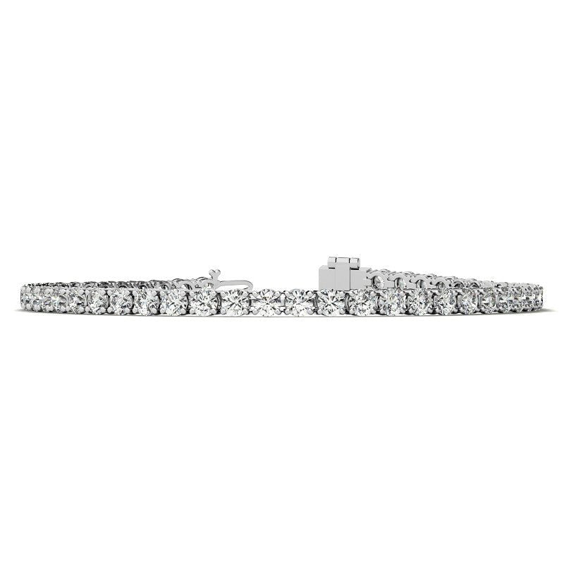 Pulsera de tenis con 8,5 quilates de diamantes certificados AGI en oro de 14K Jewelry & Accessories - Bracelets & Bangles - Chain & Link Bracelets | Zulter VIP