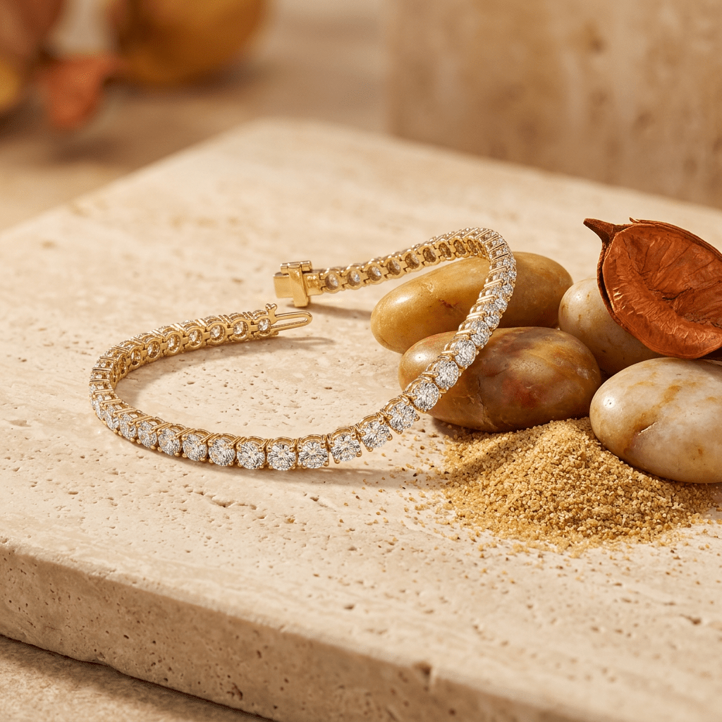 Pulsera de Tenis con Diamantes Cultivados 12 CTW Jewelry & Accessories - Bracelets & Bangles - Chain & Link Bracelets | Zulter VIP .