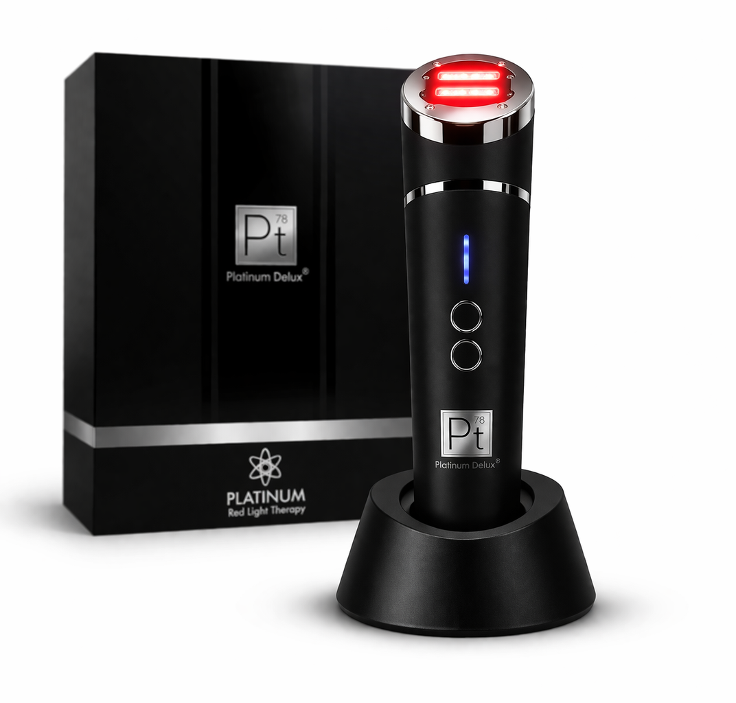 Terapia de Luz Roja Platinum Gold – Dispositivo LED Premium para el Cuidado de la Piel