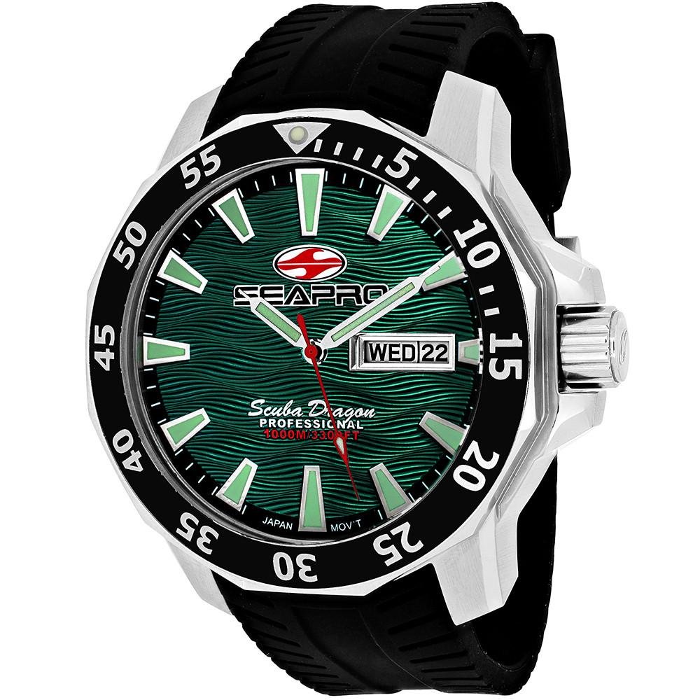 Reloj de buceo profesional 1000 metros con válvula de helio y diseño extremo Men's Fashion - Men's Watches | Zulter VIP .