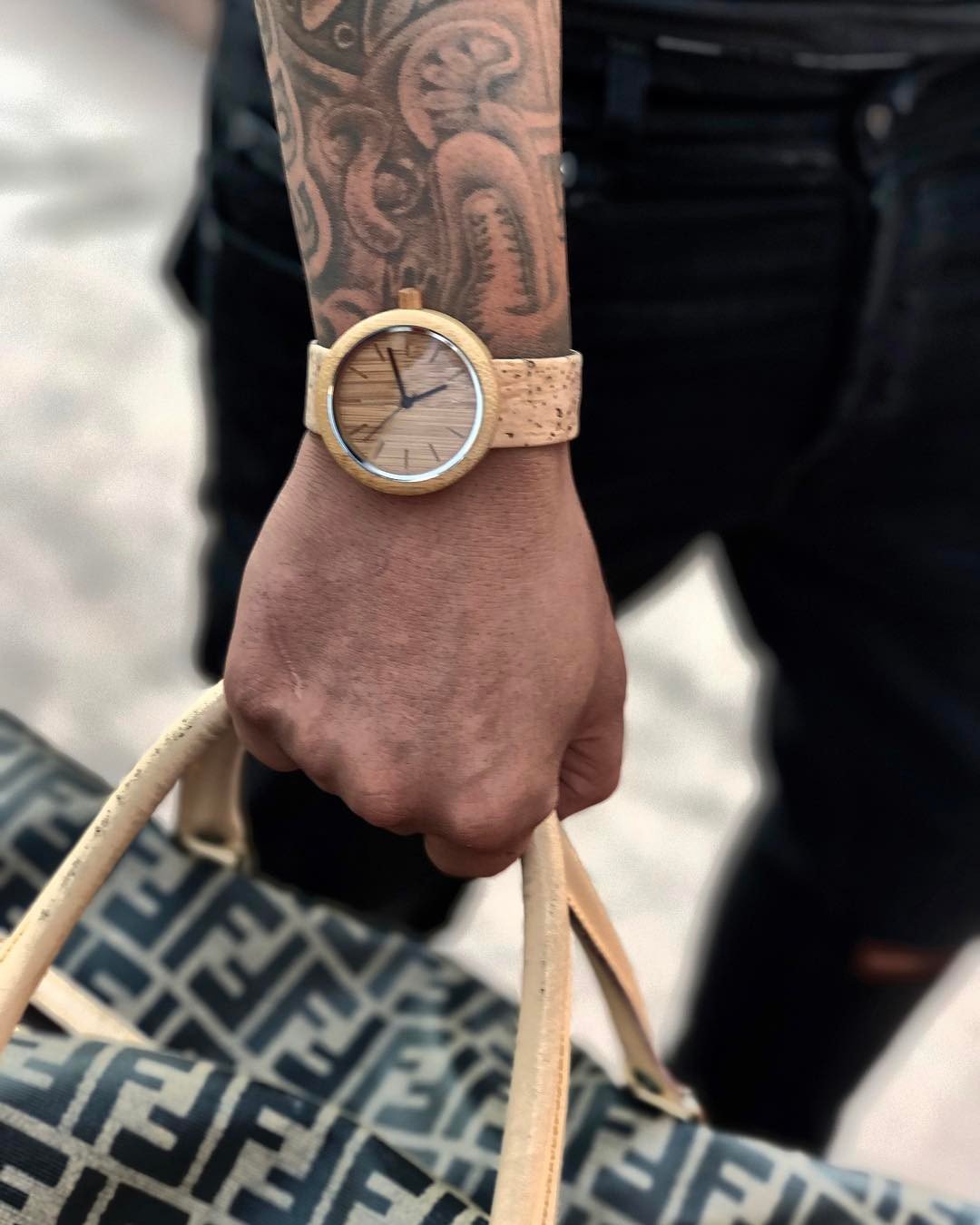 Reloj ecológico de bambú y corcho portugués Panda Naturalista Women's Fashion - Women's Watches | Zulter VIP .