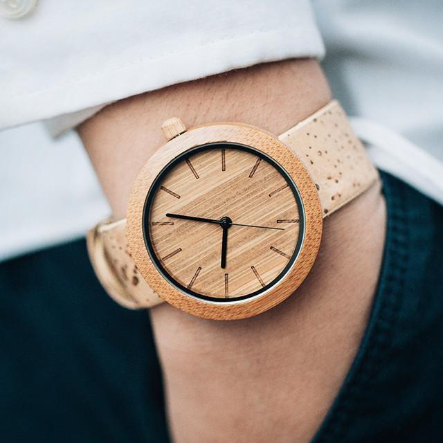 Reloj ecológico de bambú y corcho portugués Panda Naturalista Women's Fashion - Women's Watches | Zulter VIP .