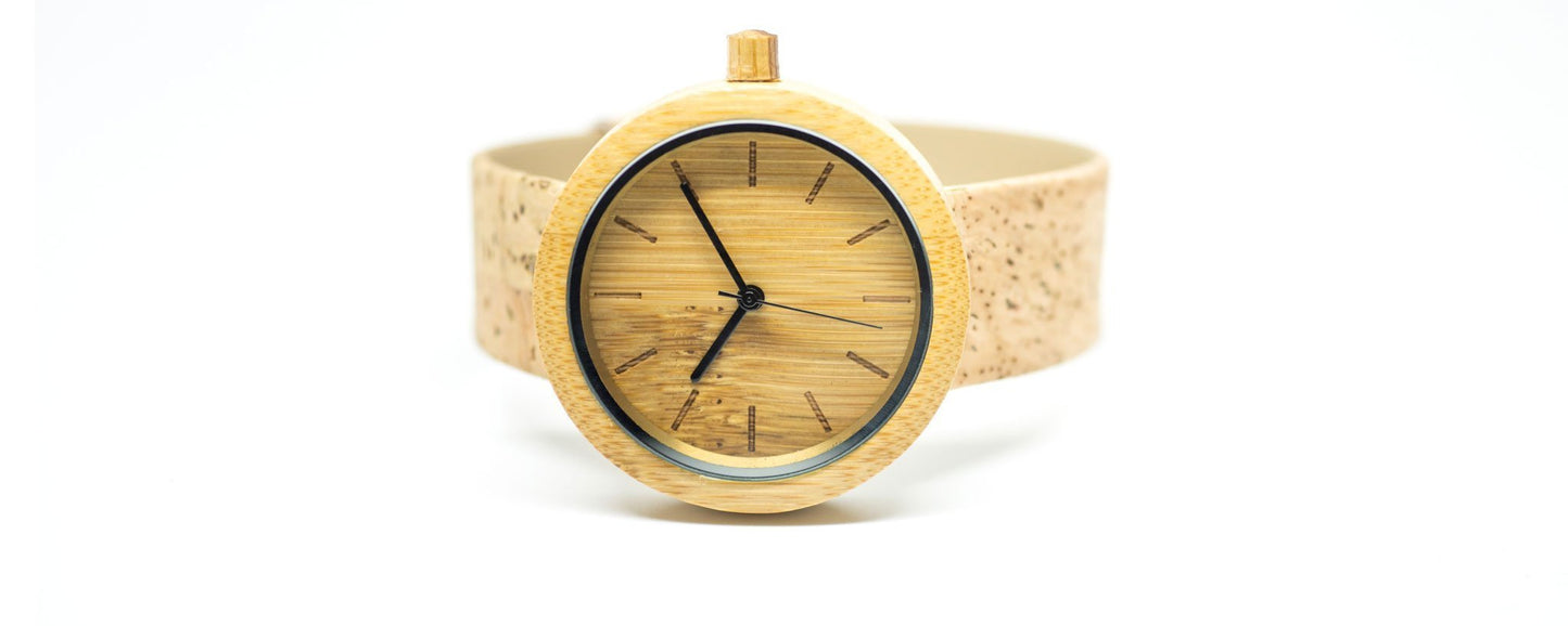 Reloj ecológico de bambú y corcho portugués Panda Naturalista Women's Fashion - Women's Watches | Zulter VIP .
