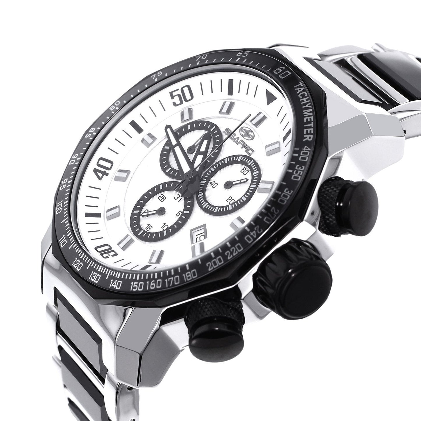 Reloj elegante de acero inoxidable con diseño premium y resistencia al agua Men's Fashion - Men's Watches | Zulter VIP .