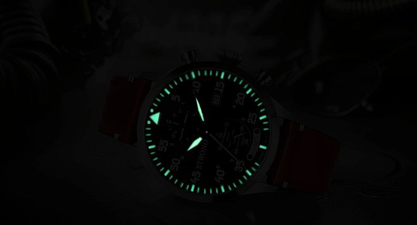 Reloj STROND DC3 MkII Edición Limitada – Acero Negro & Bronce, Inspiración Aviación 1940’s Watches | Zulter VIP