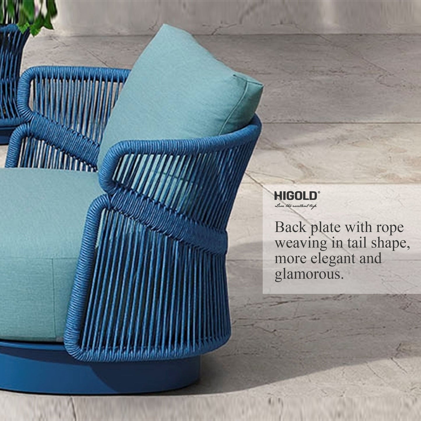 Set Exterior HIGOLD Aio en Teca y Aluminio Premium – Sofá de 5 Plazas con Cojines Extra Gruesos Home & Garden - Furniture - Outdoor Furniture - Garden Sets | Zulter VIP .