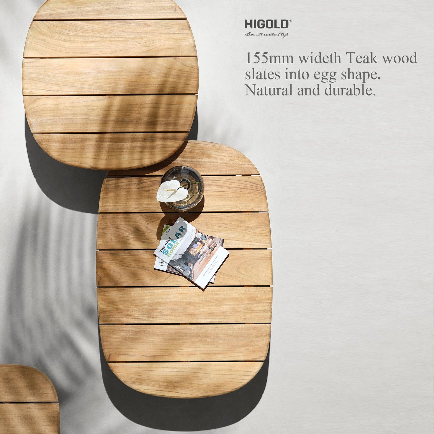 Set Exterior HIGOLD Aio en Teca y Aluminio Premium – Sofá de 5 Plazas con Cojines Extra Gruesos Home & Garden - Furniture - Outdoor Furniture - Garden Sets | Zulter VIP .