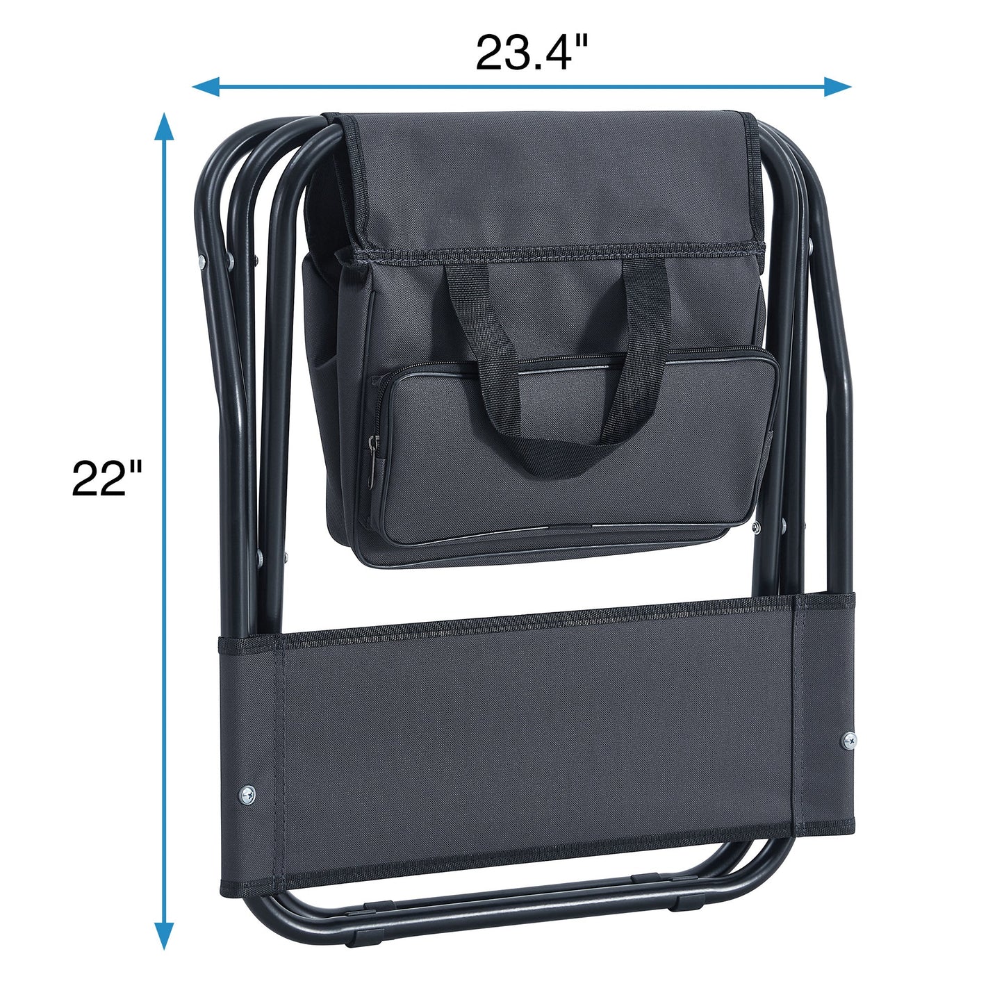Silla plegable de exterior con bolsa de almacenamiento – Pack 2 unidades Home & Garden - Furniture - Outdoor Furniture - Garden Chairs | Zulter VIP