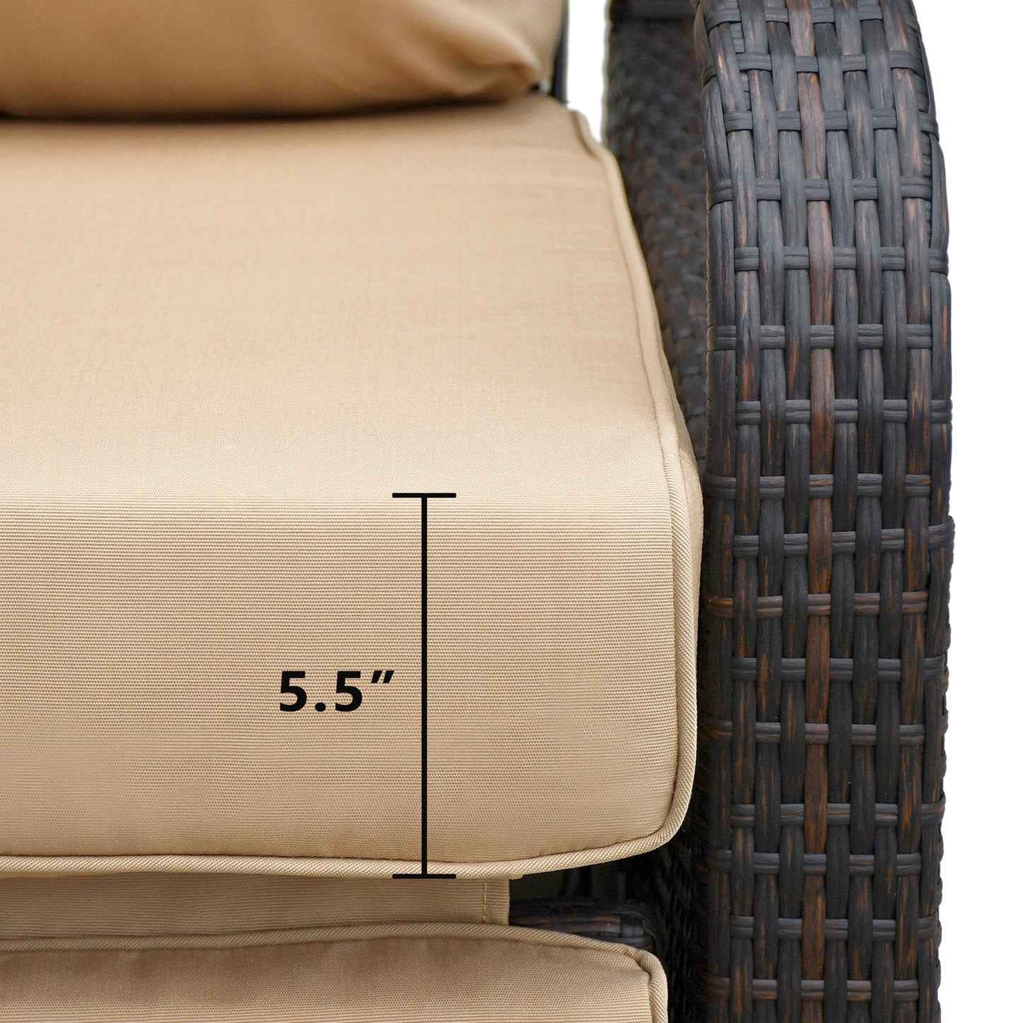 🌿 Sillón reclinable de jardín con reposapiés – Confort total al aire libre Home & Garden - Furniture - Outdoor Furniture - Garden Chairs | Zulter VIP