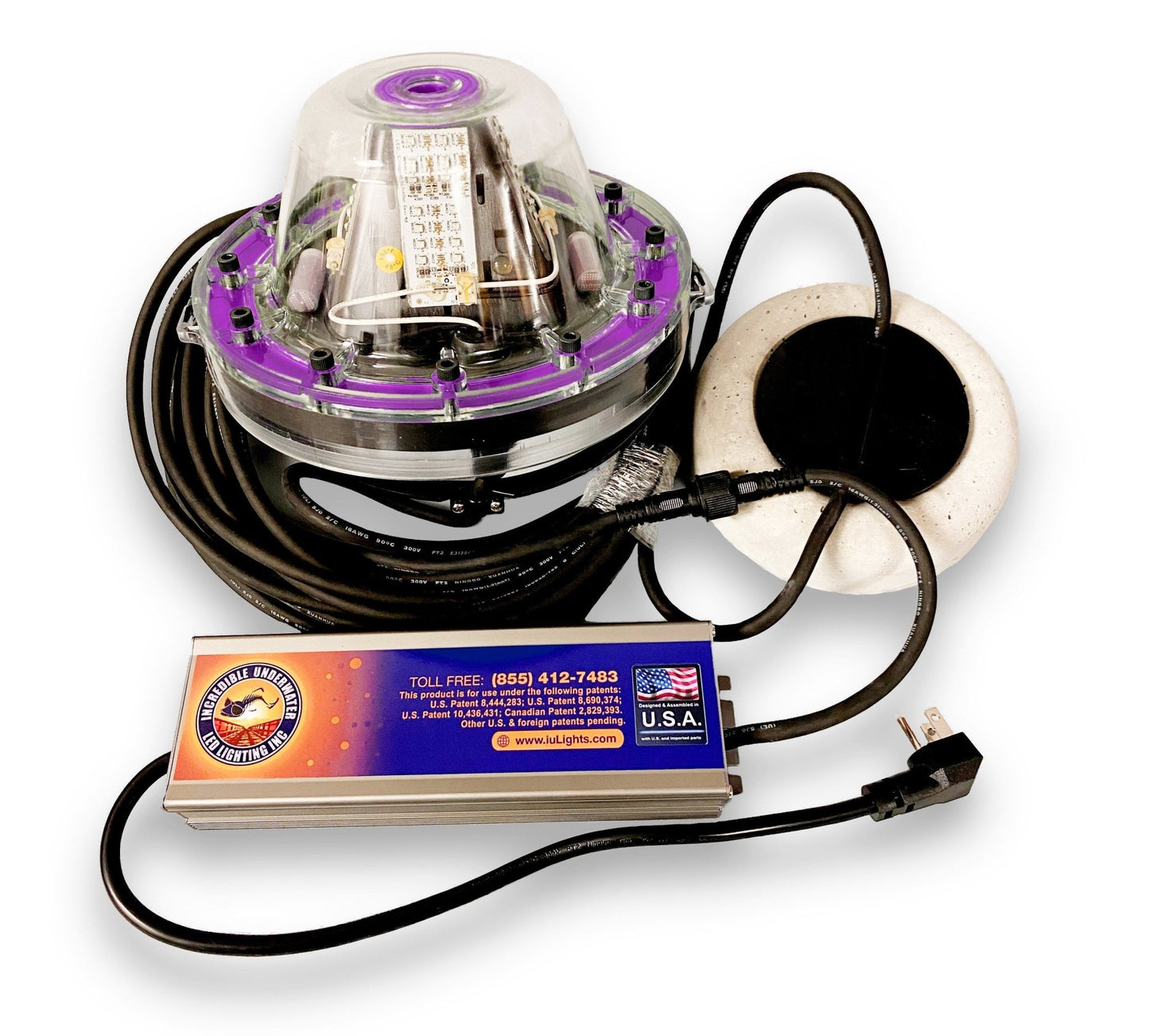 Sistema de iluminación LED subacuática de megavatios Sports & Entertainment - Fishing - Fishing Tools | Zulter VIP .