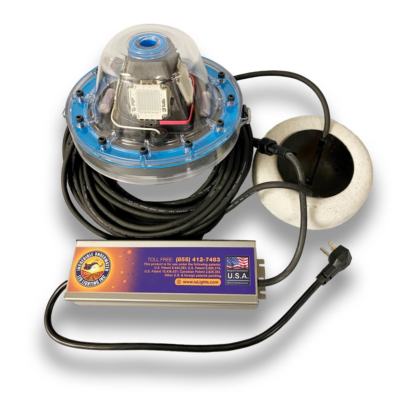 Sistema de iluminación LED subacuática de megavatios Sports & Entertainment - Fishing - Fishing Tools | Zulter VIP .