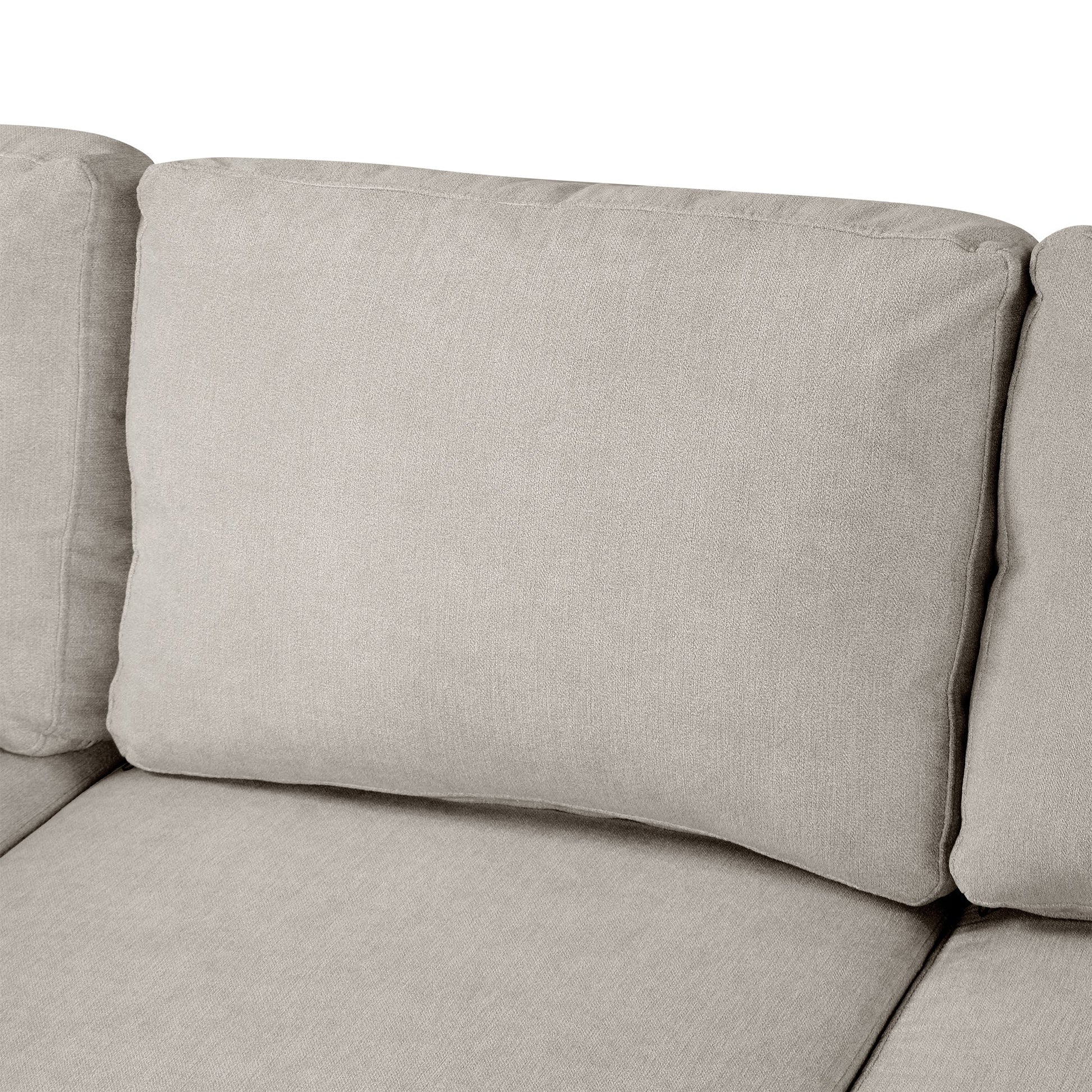 Sofá Cama Seccional en U de 109" con Puertos USB, Almacenamiento y Cojines – Confort y Funcionalidad Premium Home & Garden - Furniture - Home Furniture | Zulter VIP