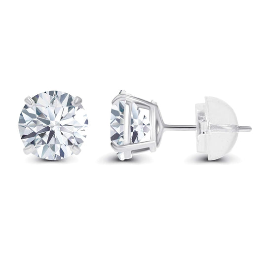 "Ewige Diamantringe - 2,50 Karat in 14k Weißgold, unendlicher Luxus und Glanz".