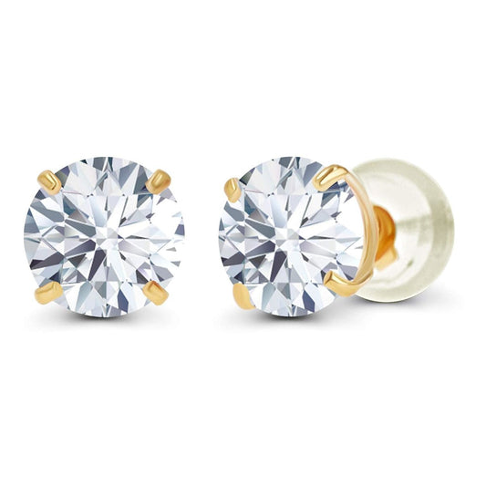 Pendientes Exclusivos 2.00 CTW ✨ en Oro 14K Blanco o Amarillo – Brillo Infinito