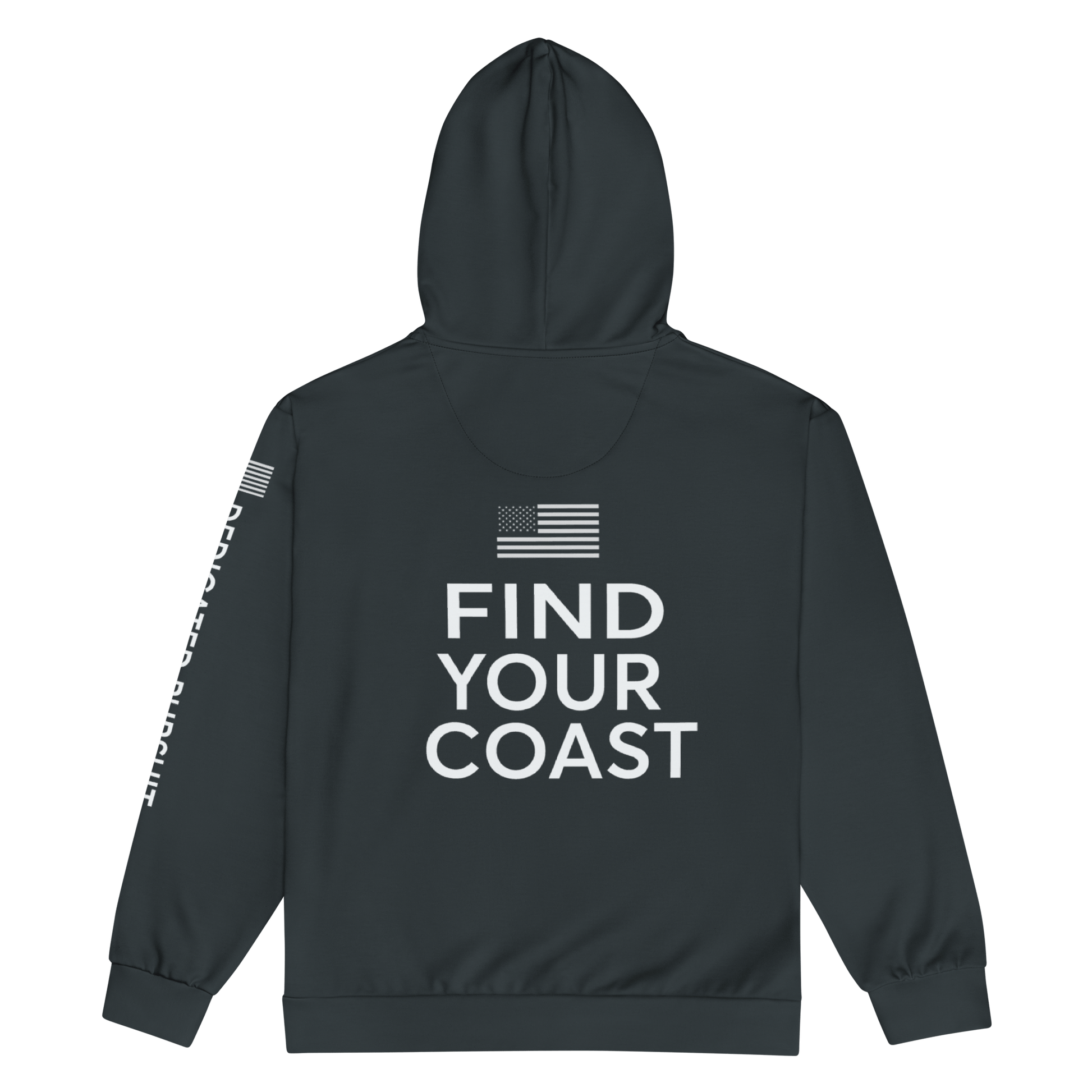 Sudadera con capucha y cremallera Coastal Quest Dedicated Pursuit – Hombre Men's Fashion - Men's Clothing - Hoodies & Sweatshirts | Zulter VIP