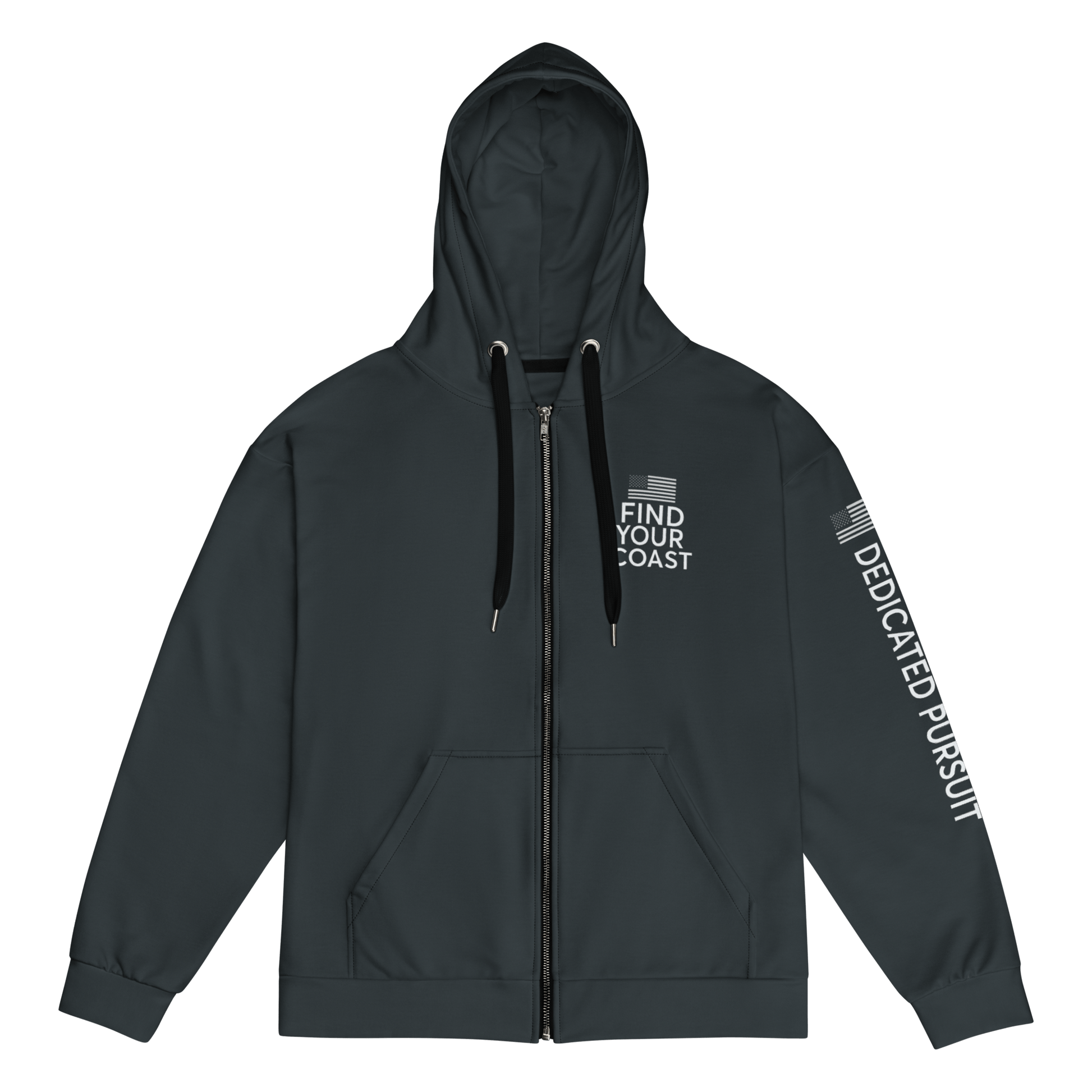 Sudadera con capucha y cremallera Coastal Quest Dedicated Pursuit – Hombre Men's Fashion - Men's Clothing - Hoodies & Sweatshirts | Zulter VIP