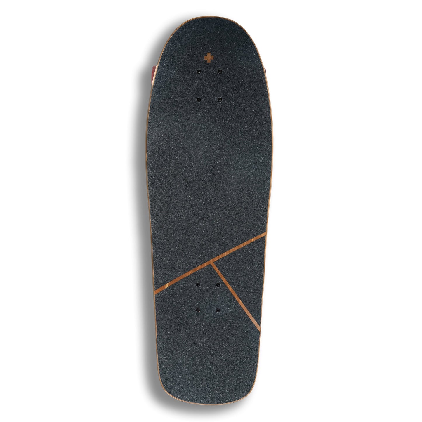 Surfskate negro y marrón para conducción suave y giros fluidos Sports & Entertainment - Roller Skates, Skateboards & Scooters - Skateboarding | Zulter VIP .