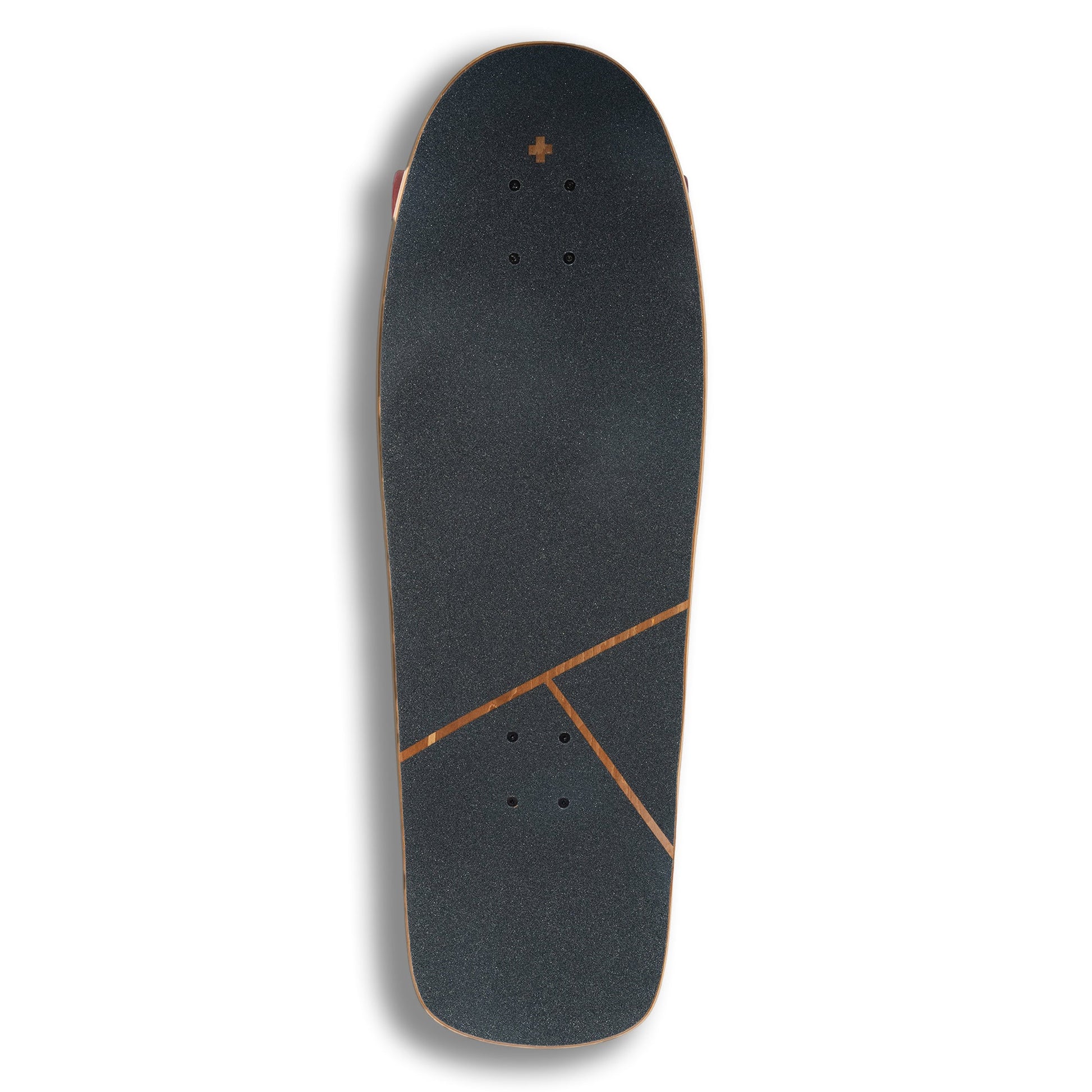 Surfskate negro y marrón para conducción suave y giros fluidos Sports & Entertainment - Roller Skates, Skateboards & Scooters - Skateboarding | Zulter VIP .