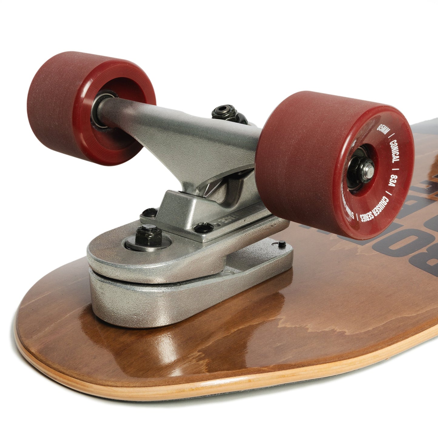 Surfskate negro y marrón para conducción suave y giros fluidos Sports & Entertainment - Roller Skates, Skateboards & Scooters - Skateboarding | Zulter VIP .