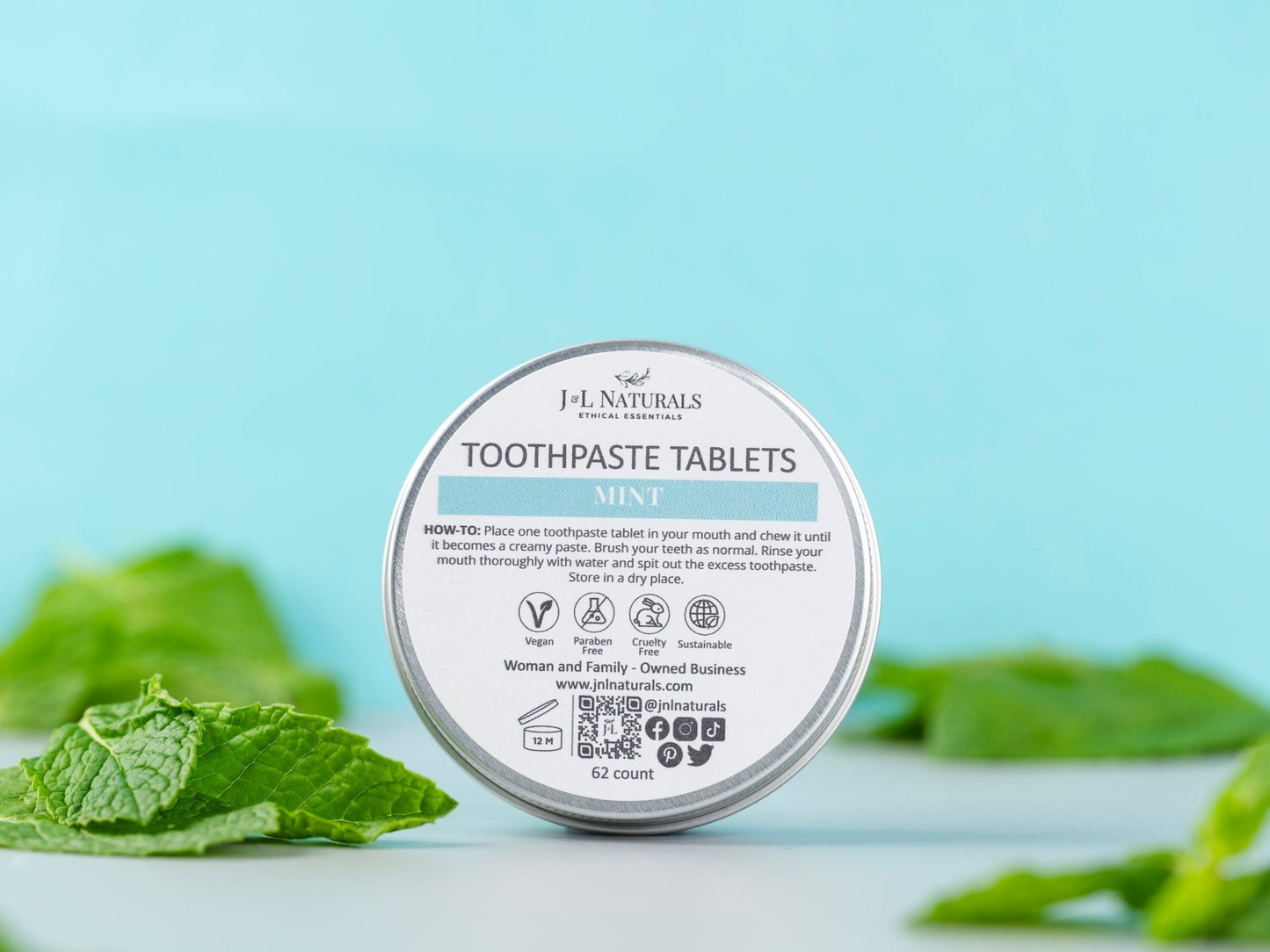 “Tabletas de Pasta Dental Natural – Sonrisa fresca, planeta limpio” Beauty & Health - Oral Hygiene - Toothpaste | Zulter VIP
