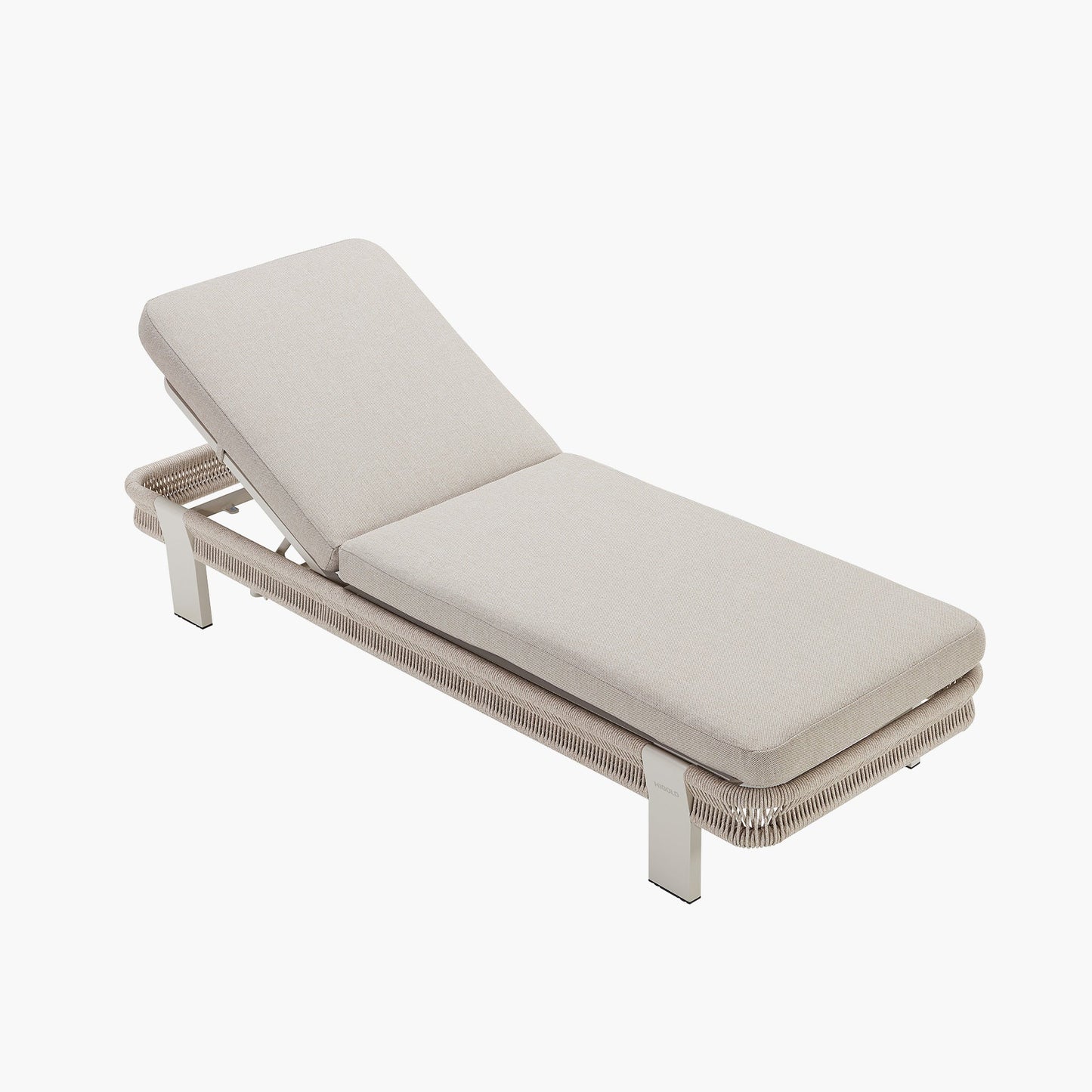 Tumbona de exterior con cojín beige – Diseño premium Home & Garden - Furniture | Zulter VIP .