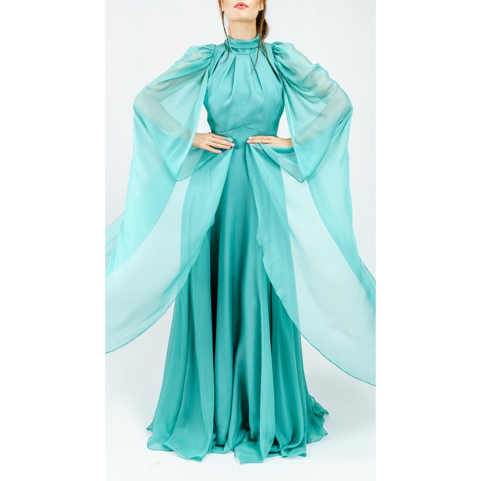 Turquesa de Elegancia Viva Women's Fashion - Weddings & Events - Evening Dresses | Zulter VIP .