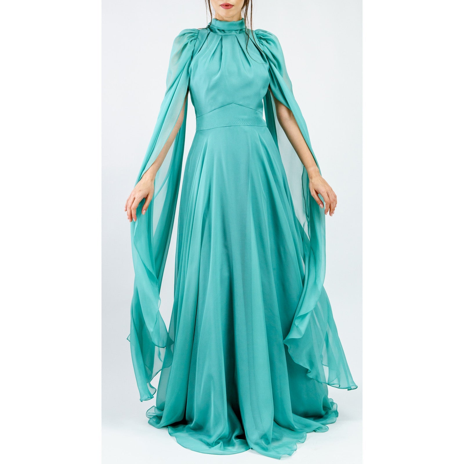 Turquesa de Elegancia Viva Women's Fashion - Weddings & Events - Evening Dresses | Zulter VIP .