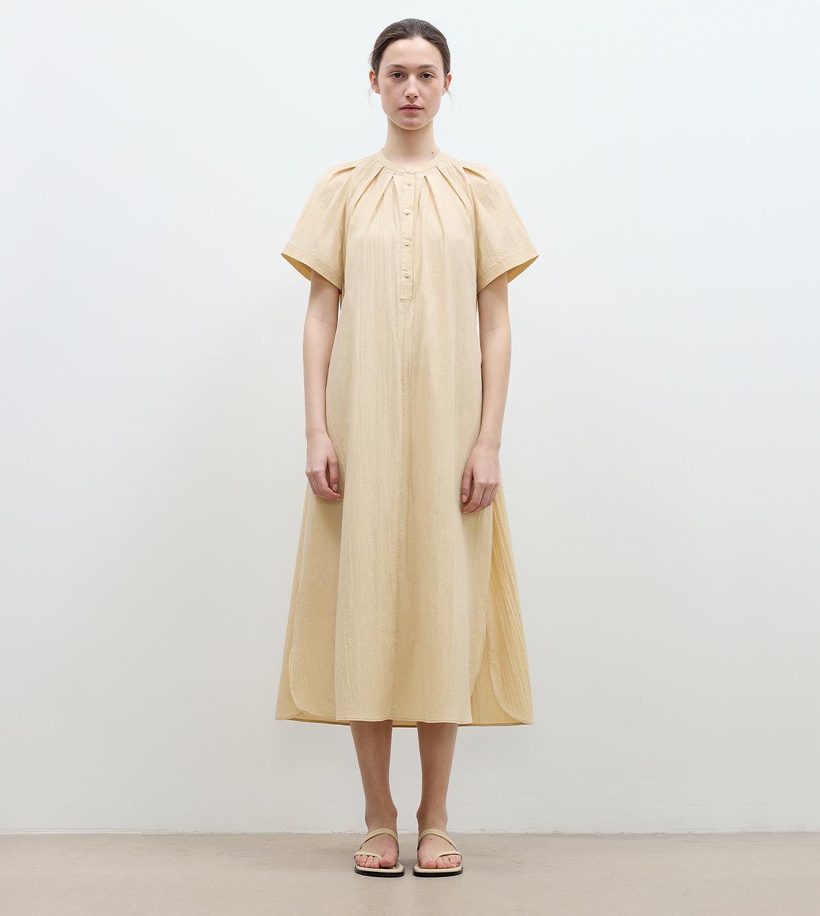 Vestido Camisero "Luz Serena" - Minimalismo Atemporal con Toque de Alta Costura Women's Fashion - Women's Clothing - Dress - Sleeveless Dress | Zulter VIP